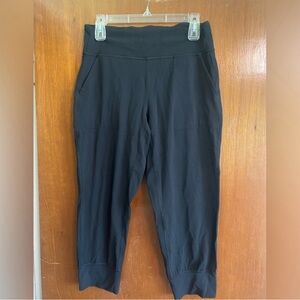 Lululemon Align High Rise Jogger, cropped, black, size 10